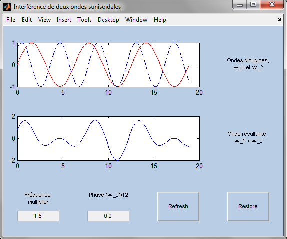 Interface graphique avec matlab – Cours